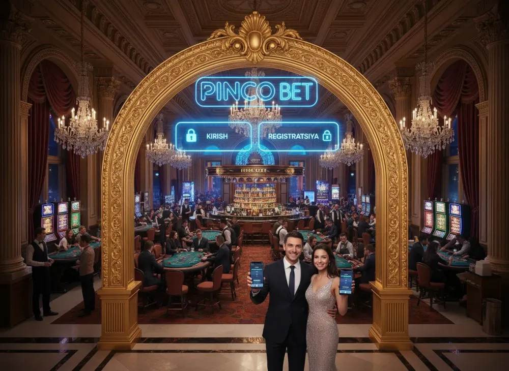 Pinco bet login tizimiga kirish va registratsiya