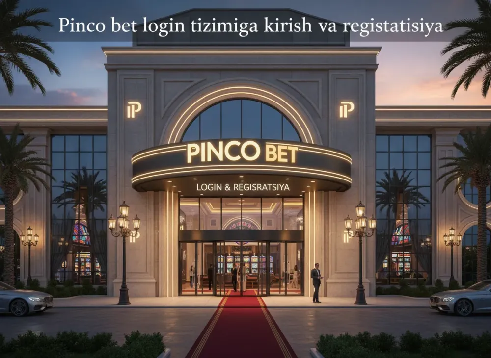Pinco bet login tizimiga kirish va registratsiya